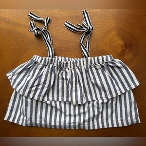 Petite Lucette Tie Blouse